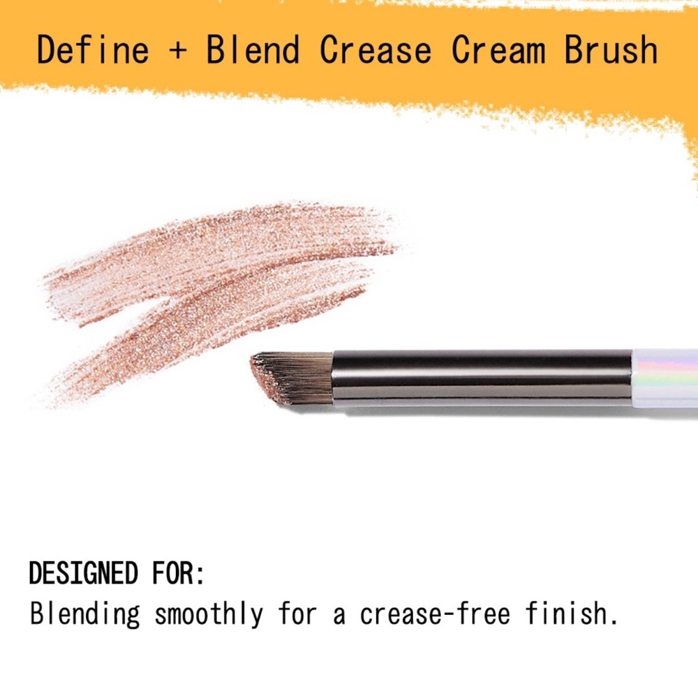 about-face Define + Blend Crease Cream Brush NEW IN BOX